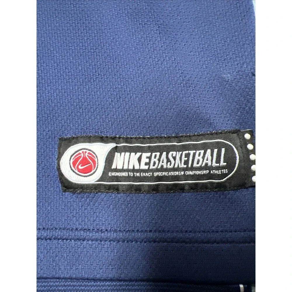 Vintage Nike Basketball Tank Men's XL Y2K 90's Casual Sports Logo Blue White‎